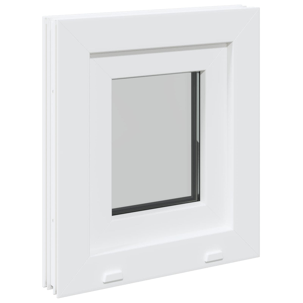 Kantel kelderraam RISOR 40 x 45 cm PVC en helder glas