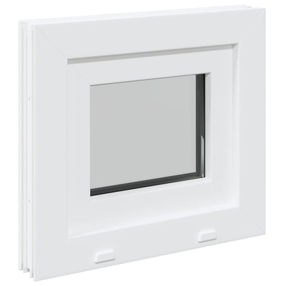 Kantel kelderraam RISOR 50 x 45 cm PVC en helder glas