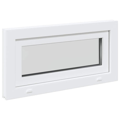 Kantel kelderraam RISOR 75 x 45 cm PVC en helder glas