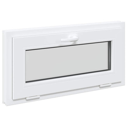 Kantel kelderraam RISOR 85 x 45 cm PVC en helder glas
