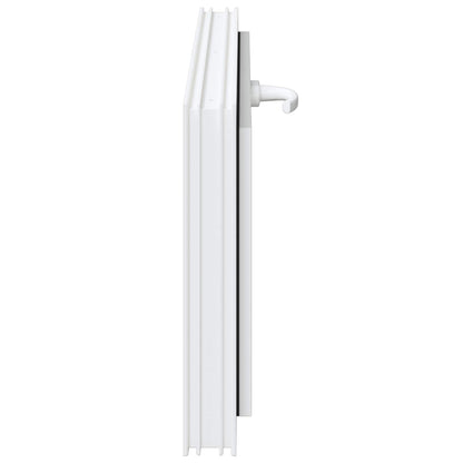 Kantel kelderraam RISOR 90 x 45 cm PVC en helder glas