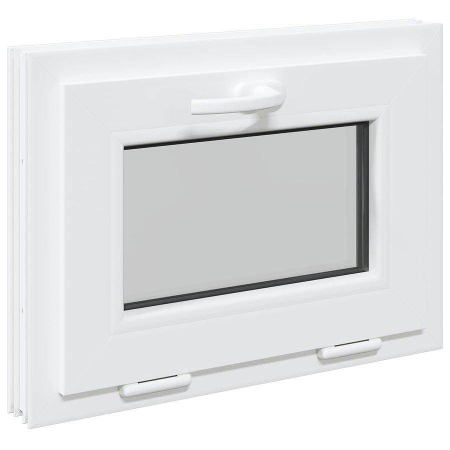 Kantel kelderraam RISOR 55 x 40 cm PVC en helder glas