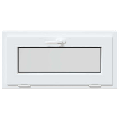 Kantel kelderraam RISOR 75 x 40 cm PVC en helder glas