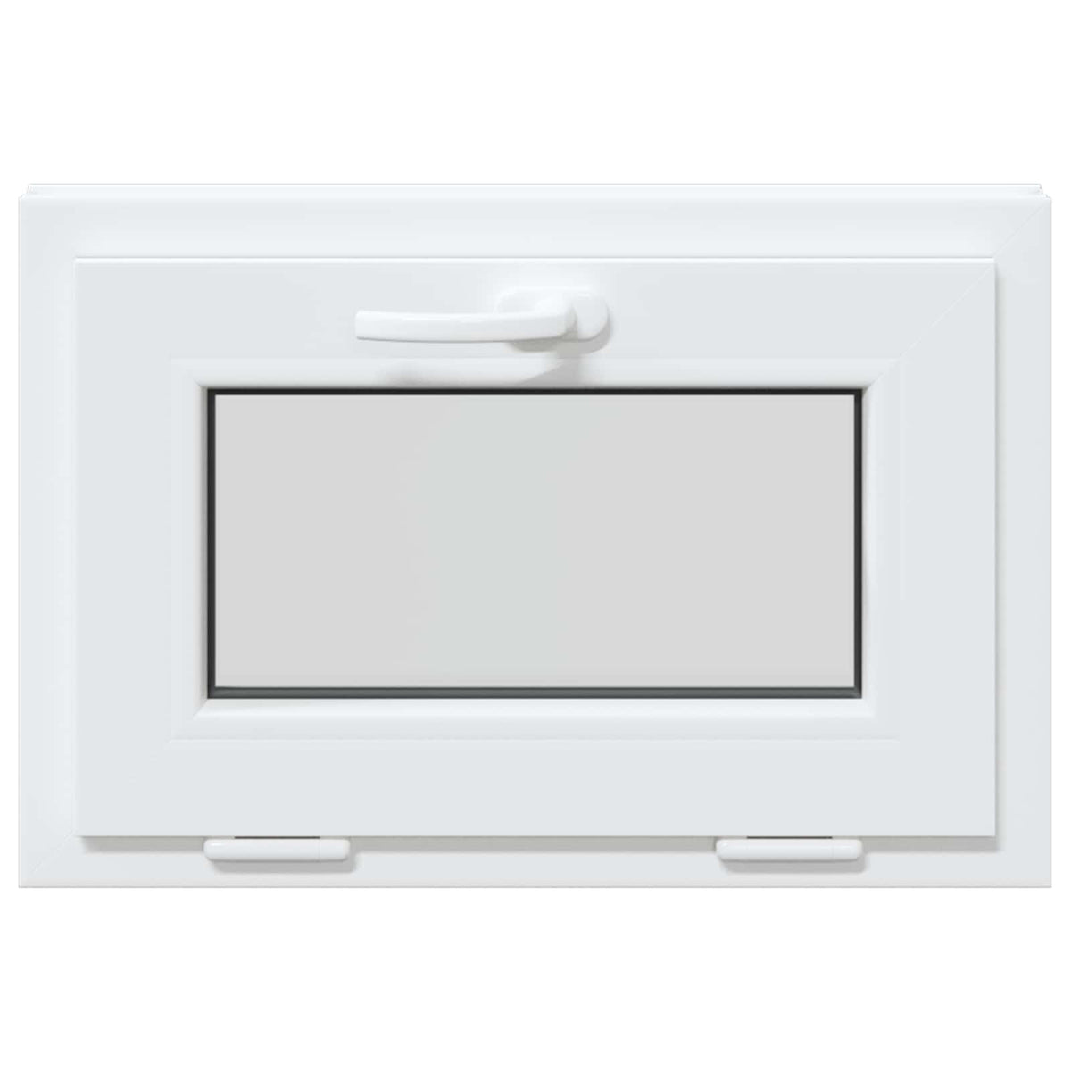 Kantel kelderraam RISOR 60 x 45 cm PVC en helder glas