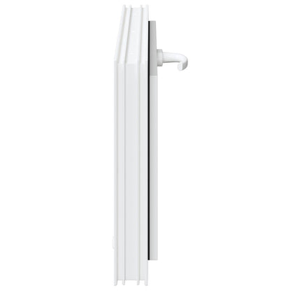 Kantel kelderraam RISOR 85 x 45 cm PVC en helder glas