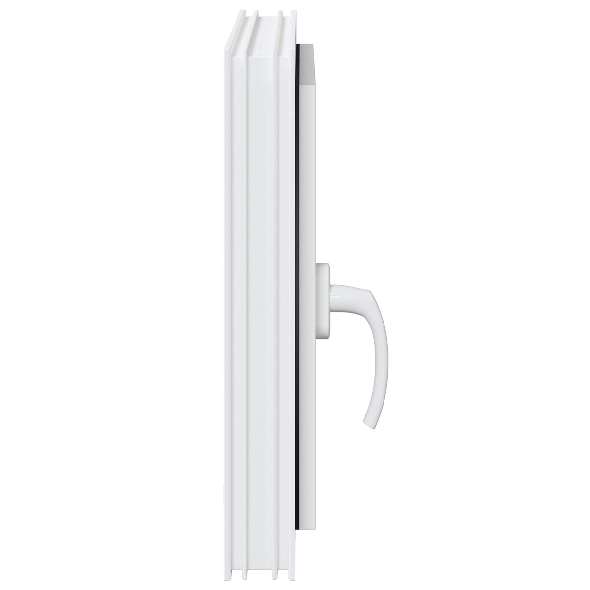 Kelderraam RISOR 50 x 55 cm PVC en glas