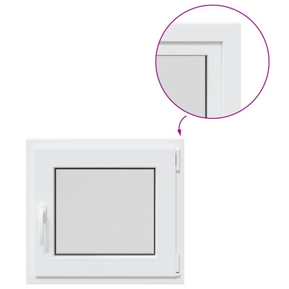 Kelderraam RISOR 60 x 55 cm PVC en glas