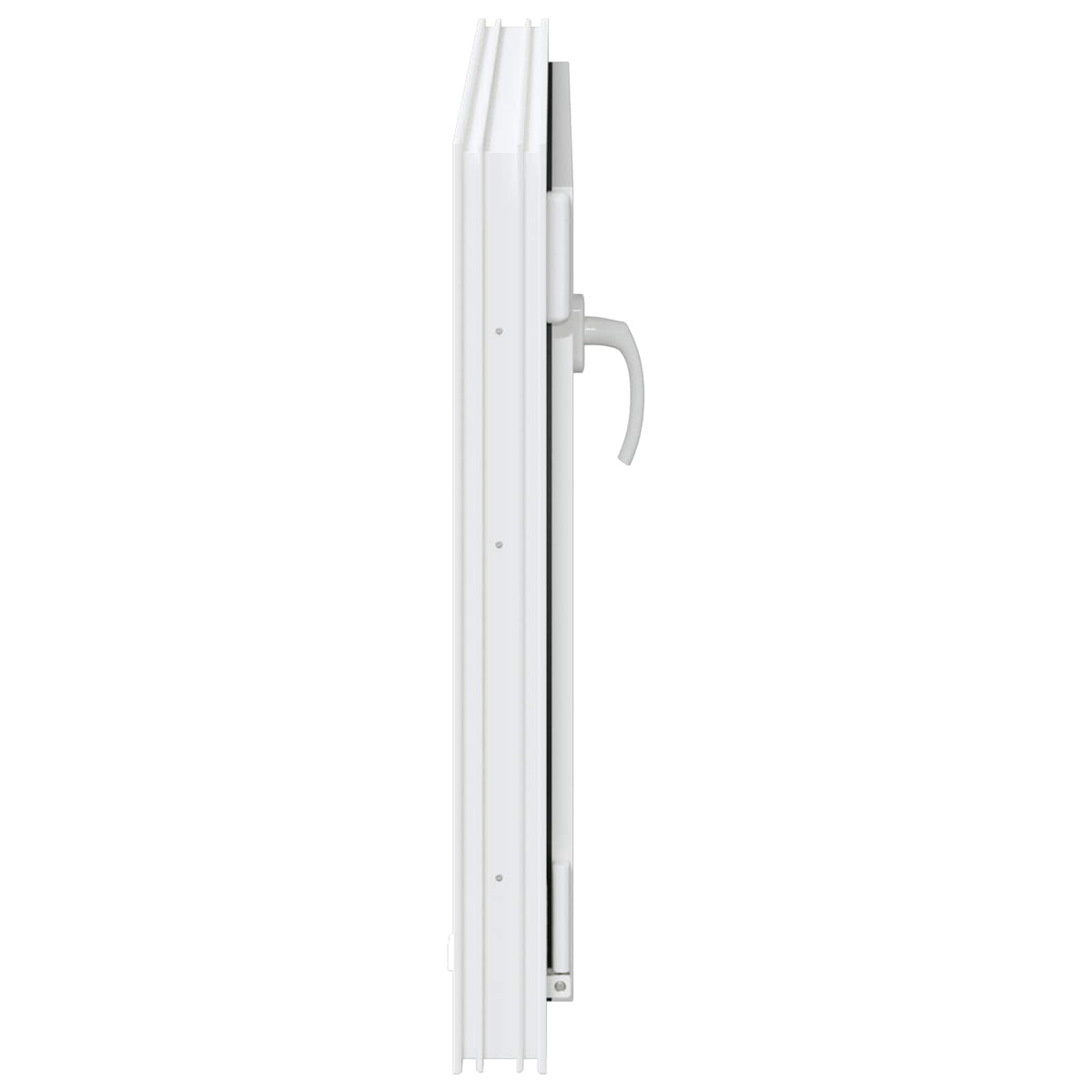 Kelderraam RISOR 80 x 55 cm PVC en glas