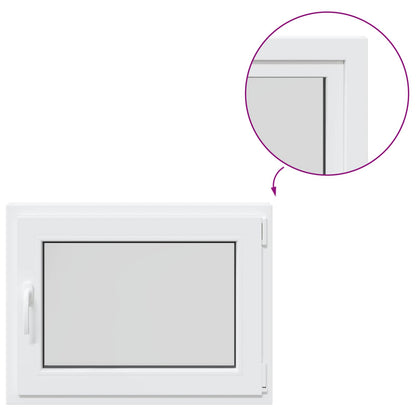 Kelderraam RISOR 50 x 55 cm PVC en glas