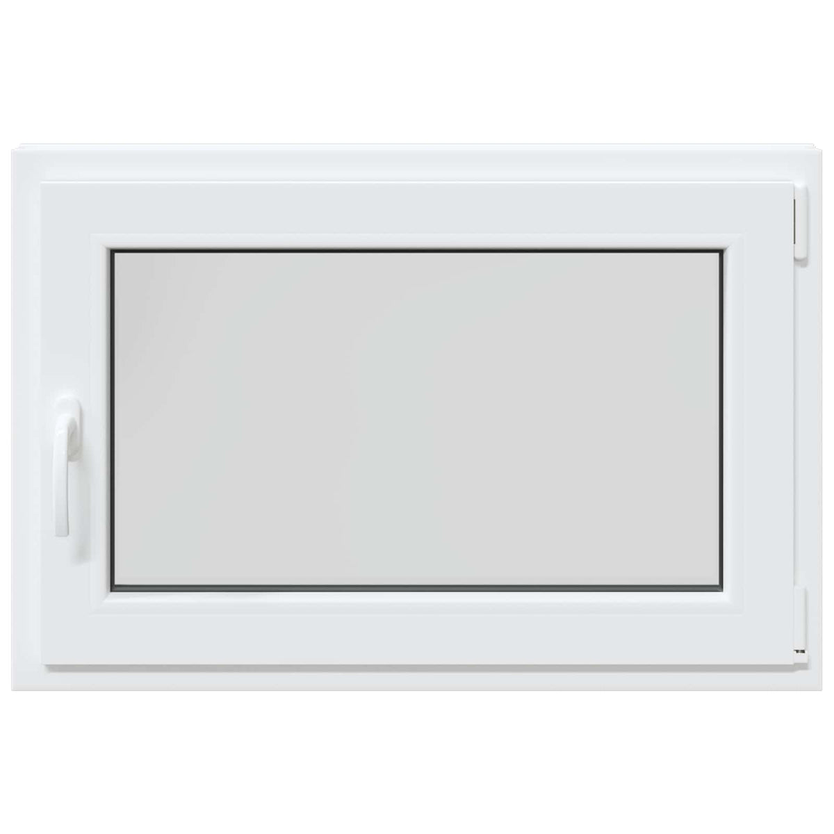 Kelderraam RISOR 90 x 55 cm PVC en glas