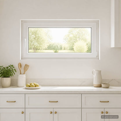 Kelderraam RISOR 110 x 55 cm PVC en glas