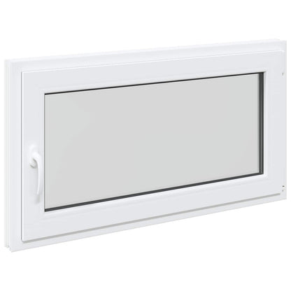 Kelderraam RISOR 110 x 55 cm PVC en glas