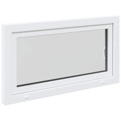 Kelderraam RISOR 110 x 55 cm PVC en glas