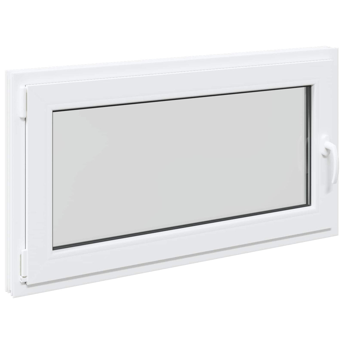 Kelderraam RISOR 110 x 55 cm PVC en glas