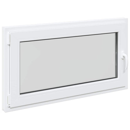 Kelderraam RISOR 110 x 55 cm PVC en glas