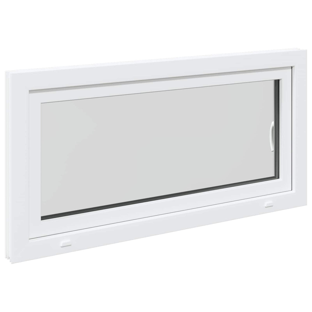 Kelderraam RISOR 50 x 55 cm PVC en glas
