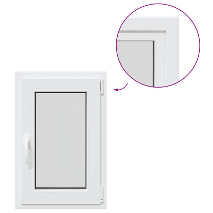 Kelderraam RISOR 40 x 70 cm PVC en glas
