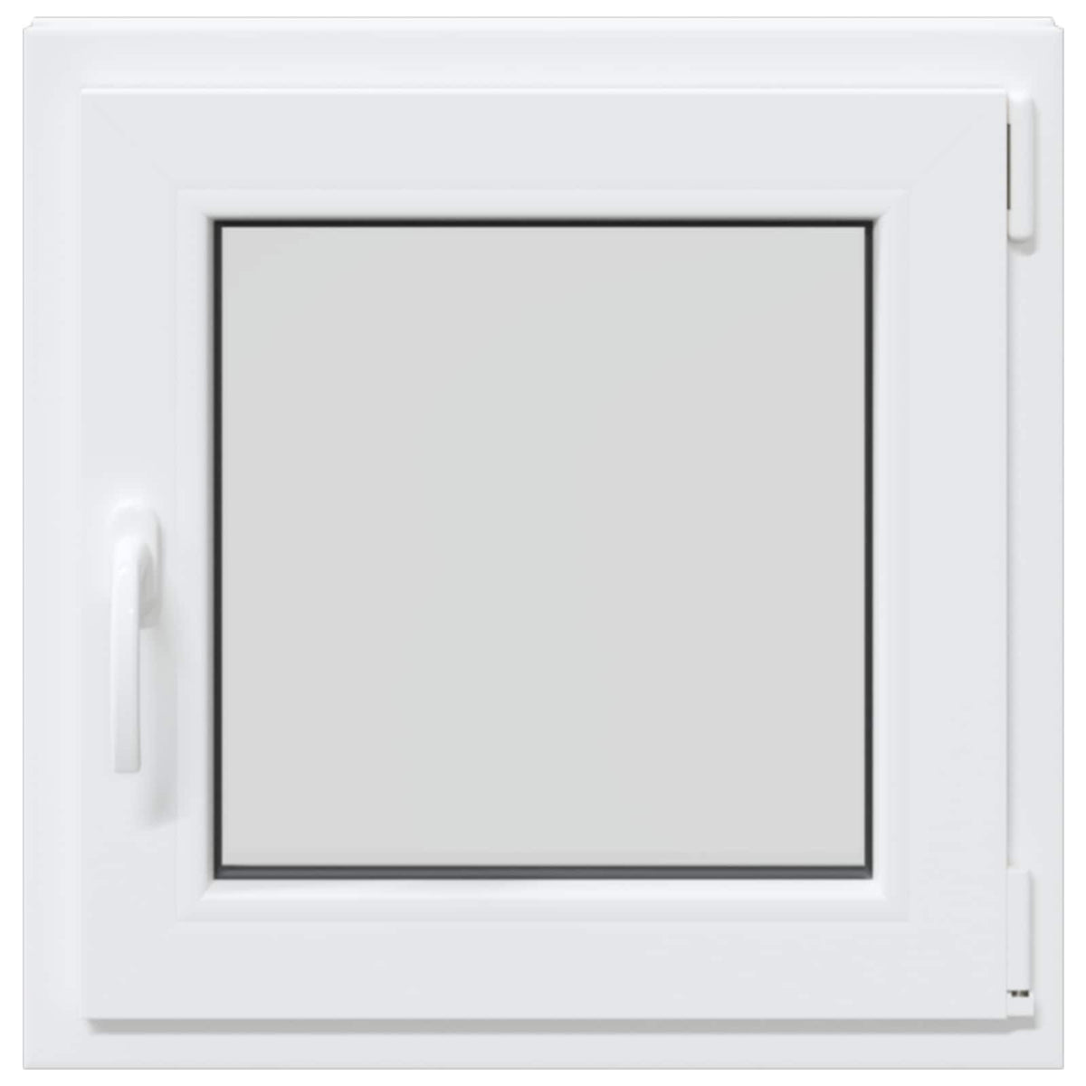 Kelderraam RISOR 70 x 70 cm PVC en glas