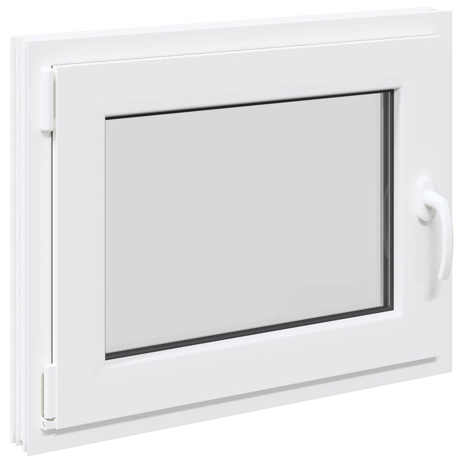 Kelderraam RISOR 70 x 50 cm PVC en glas