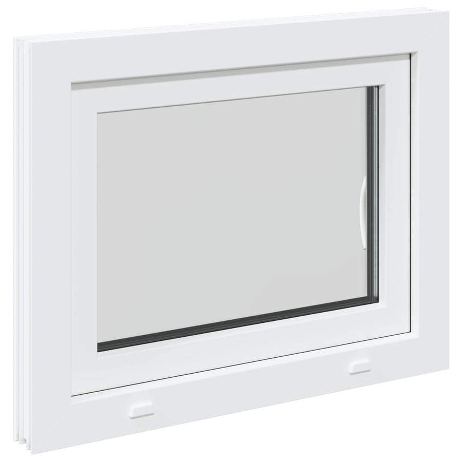 Kelderraam RISOR 70 x 50 cm PVC en glas
