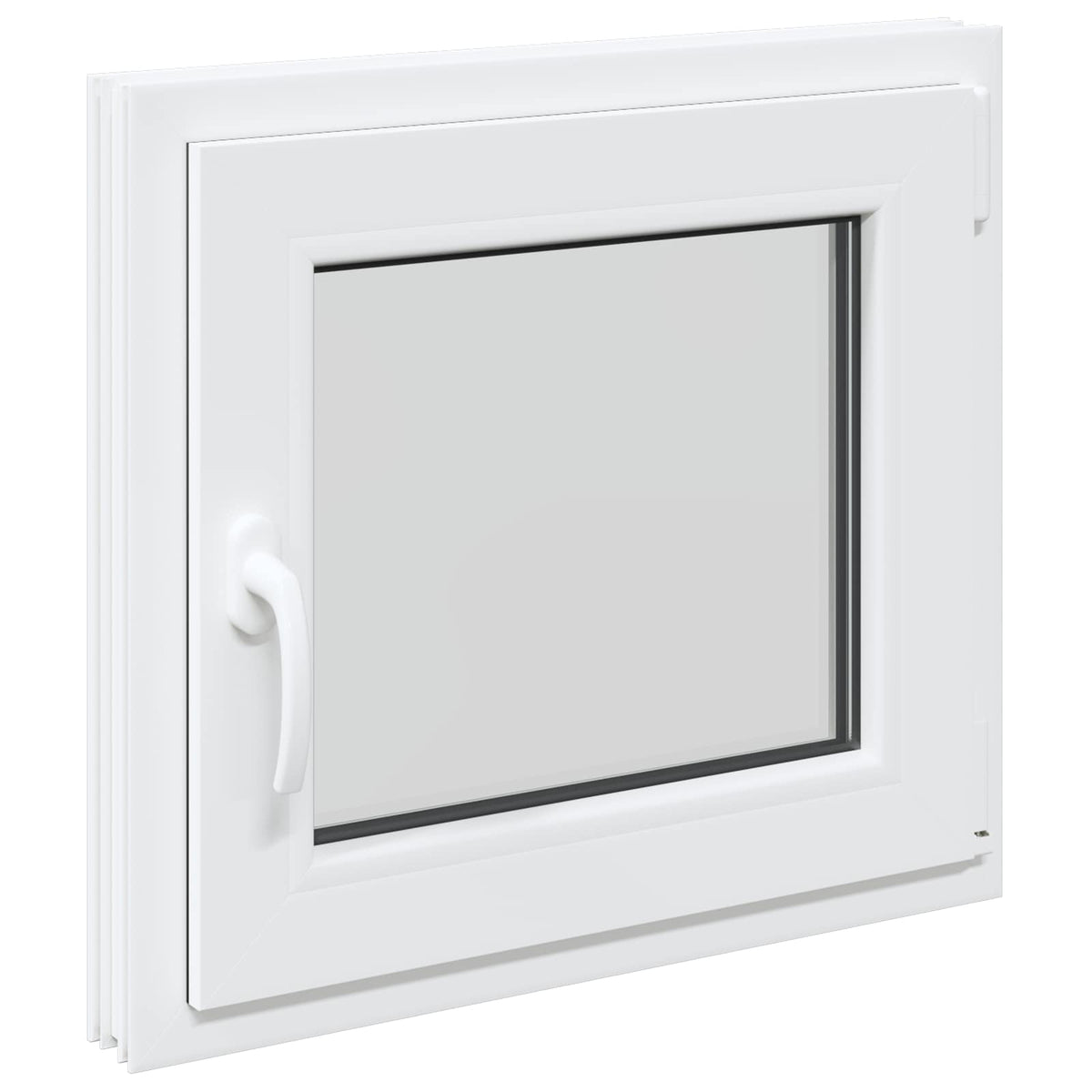 Kelderraam RISOR 60 x 55 cm PVC en glas