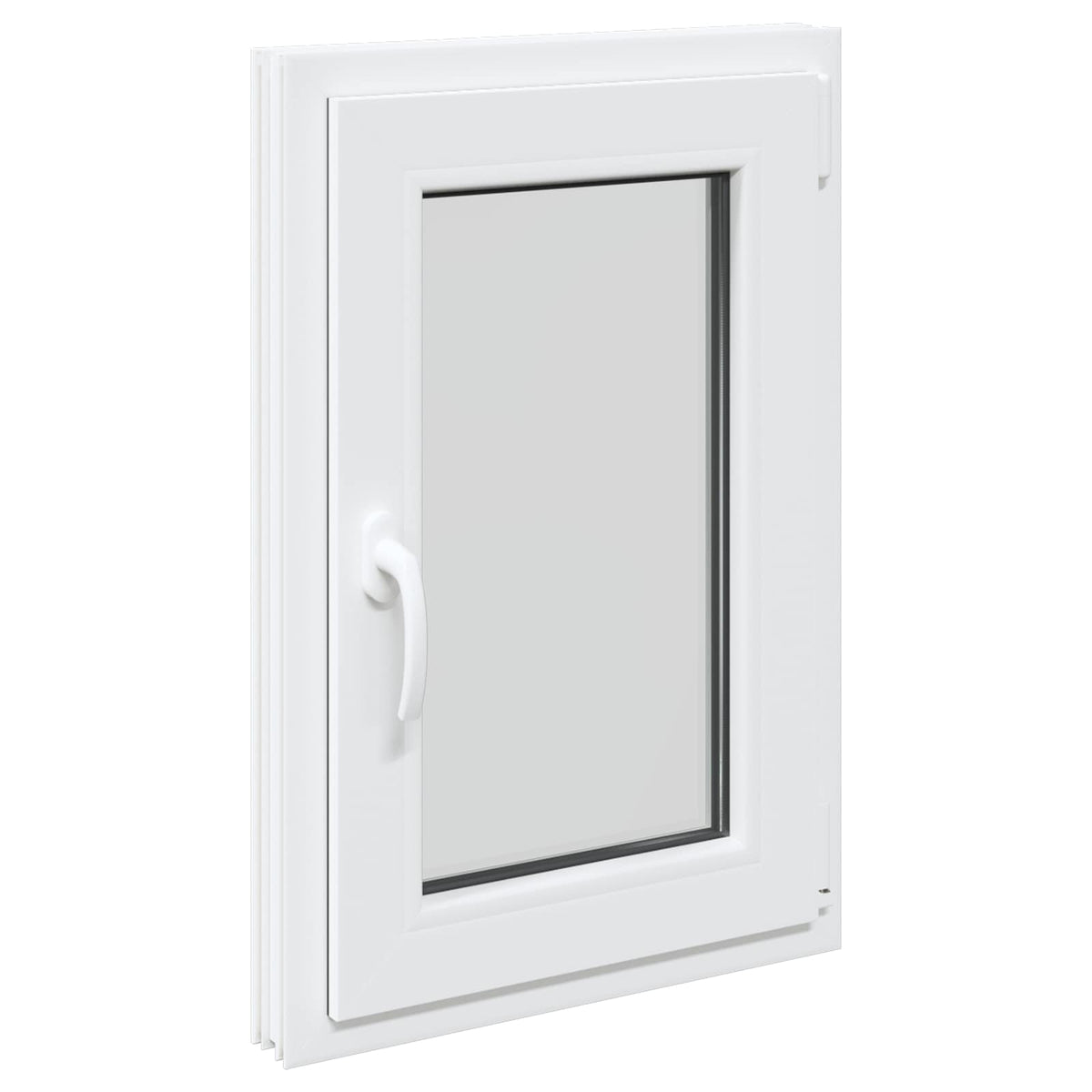 Kelderraam RISOR 40 x 80 cm PVC en glas