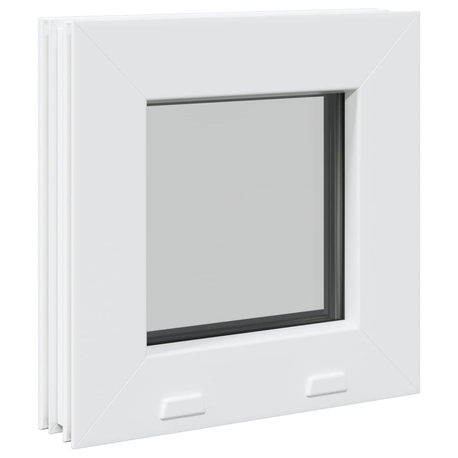 Kelderraam RISOR 30 x 30 cm PVC en glas