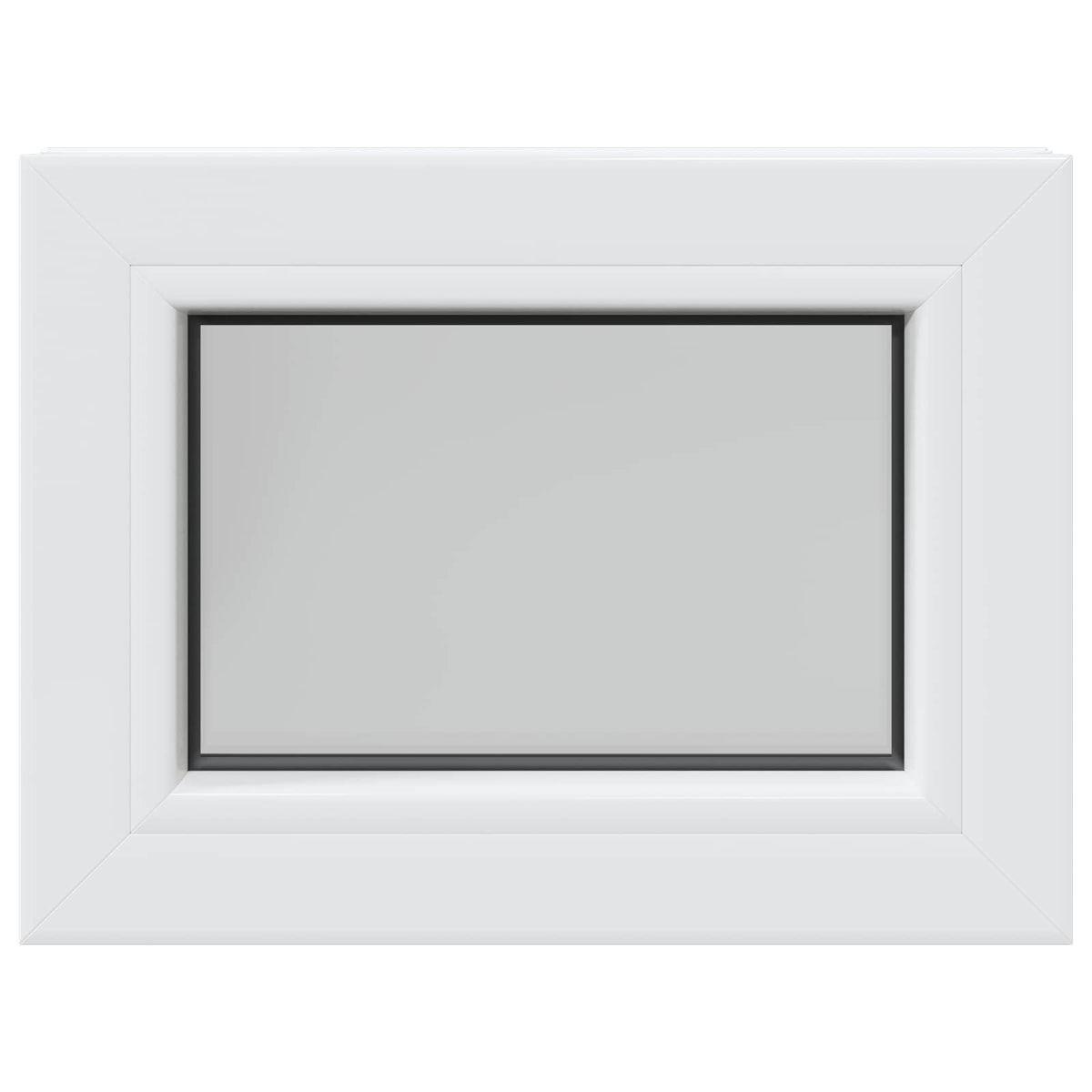 Kelderraam RISOR 40 x 35 cm PVC en glas