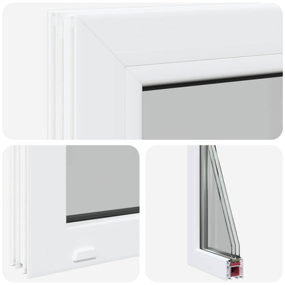 Kelderraam RISOR 30 x 60 cm PVC en glas