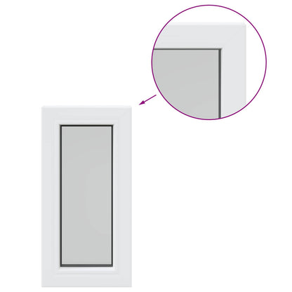Kelderraam RISOR 35 x 80 cm PVC en glas