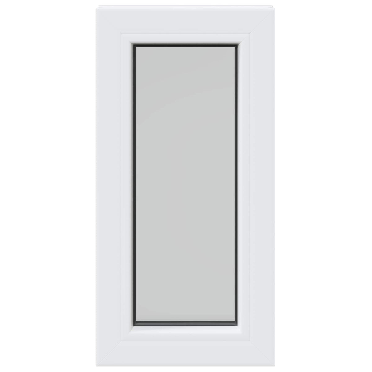 Kelderraam RISOR 35 x 80 cm PVC en glas
