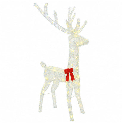 Kerst led-rendierfamilie 300 LED's Warmwit 70 x 26 x 128 cm