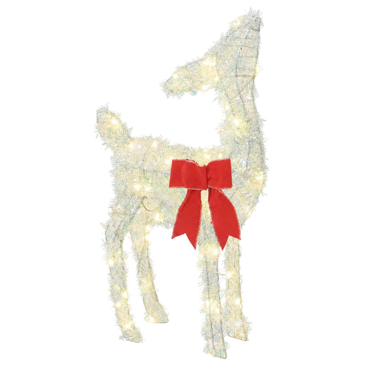Kerst led-rendierfamilie 300 LED's Warmwit 70 x 26 x 128 cm