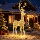 LED kerstverlichting rendier 270 cm warmwit 1000 LED's
