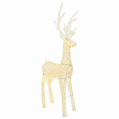 Led-kerstverlichting rendier 1000 LED's Warmwit