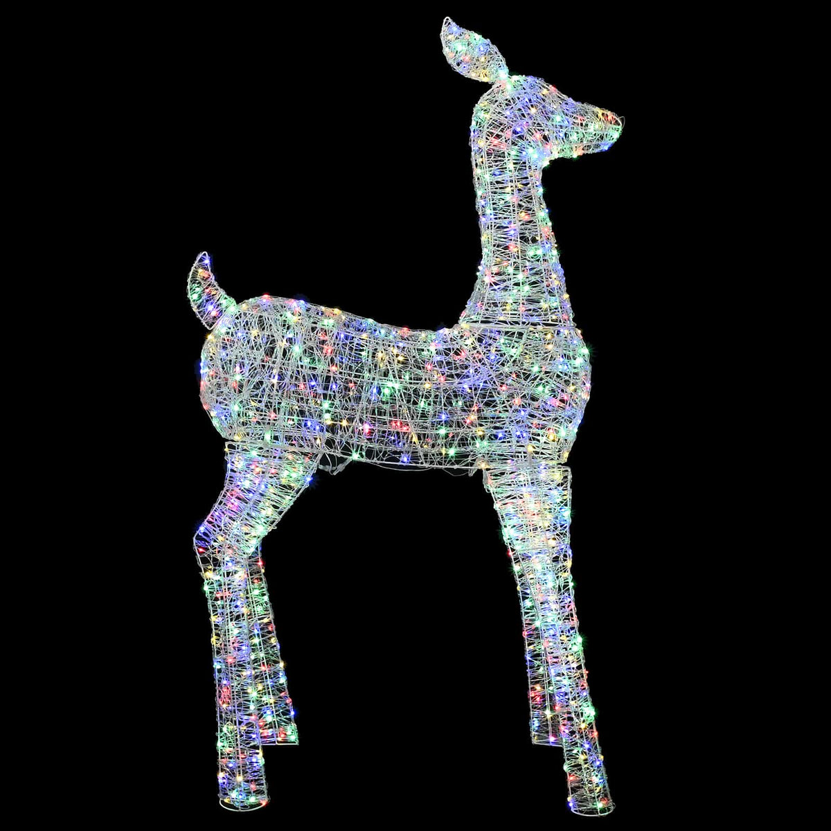 Led-kerstverlichting rendier LOVIISA 900 LED's Meerkleurig