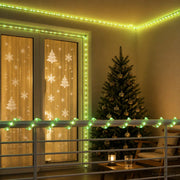 Led-kerstlichtslang 50 m groen 1200 LED's
