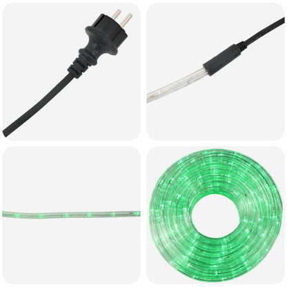 Led-kerstlichtslang 1200 LED's Groen 50 m