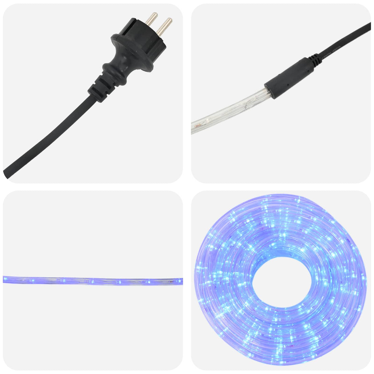 Led-kerstlichtslang 480 LED's Blauw 20 m