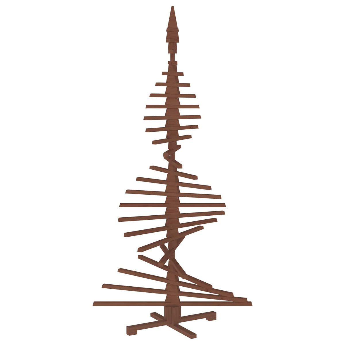 Houten kerstboom KOTKA 210 cm Massief grenenhout