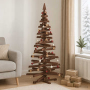 Houten kerstboom 180 cm massief grenenhout