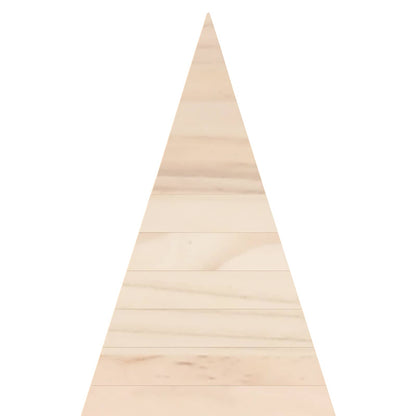 Houten kerstboom KOTKA 60 cm Massief grenenhout Natuurlijk