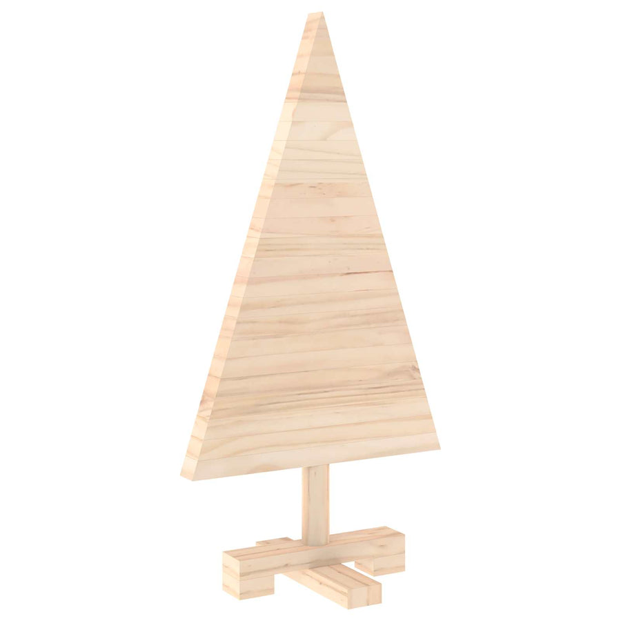 Houten kerstboom KOTKA 60 cm Massief grenenhout Natuurlijk