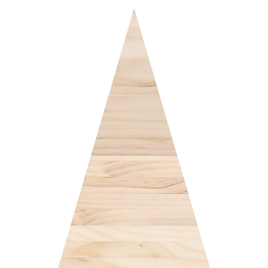 Houten kerstboom KOTKA 90 cm Massief grenenhout Natuurlijk
