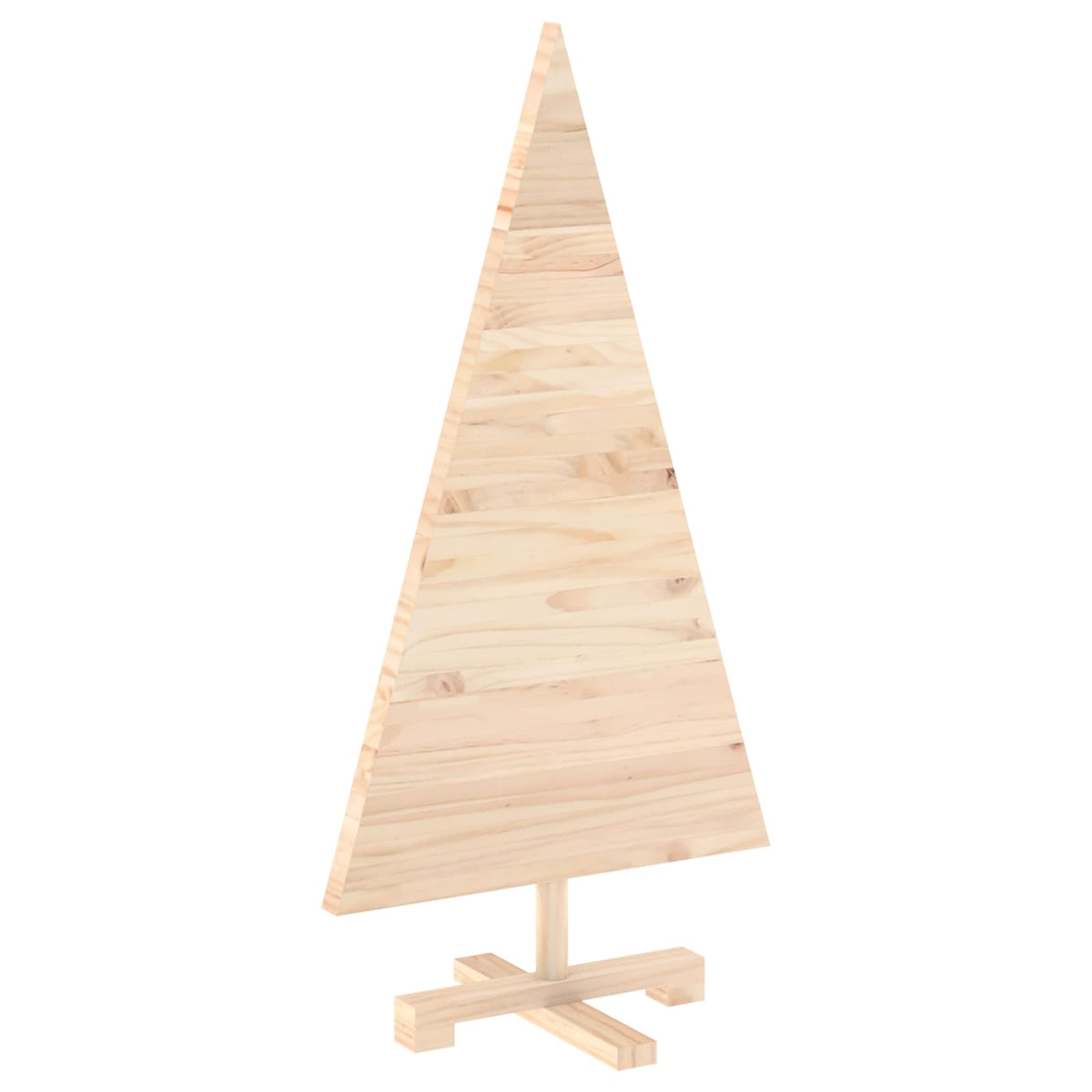 Houten kerstboom KOTKA 90 cm Massief grenenhout Natuurlijk