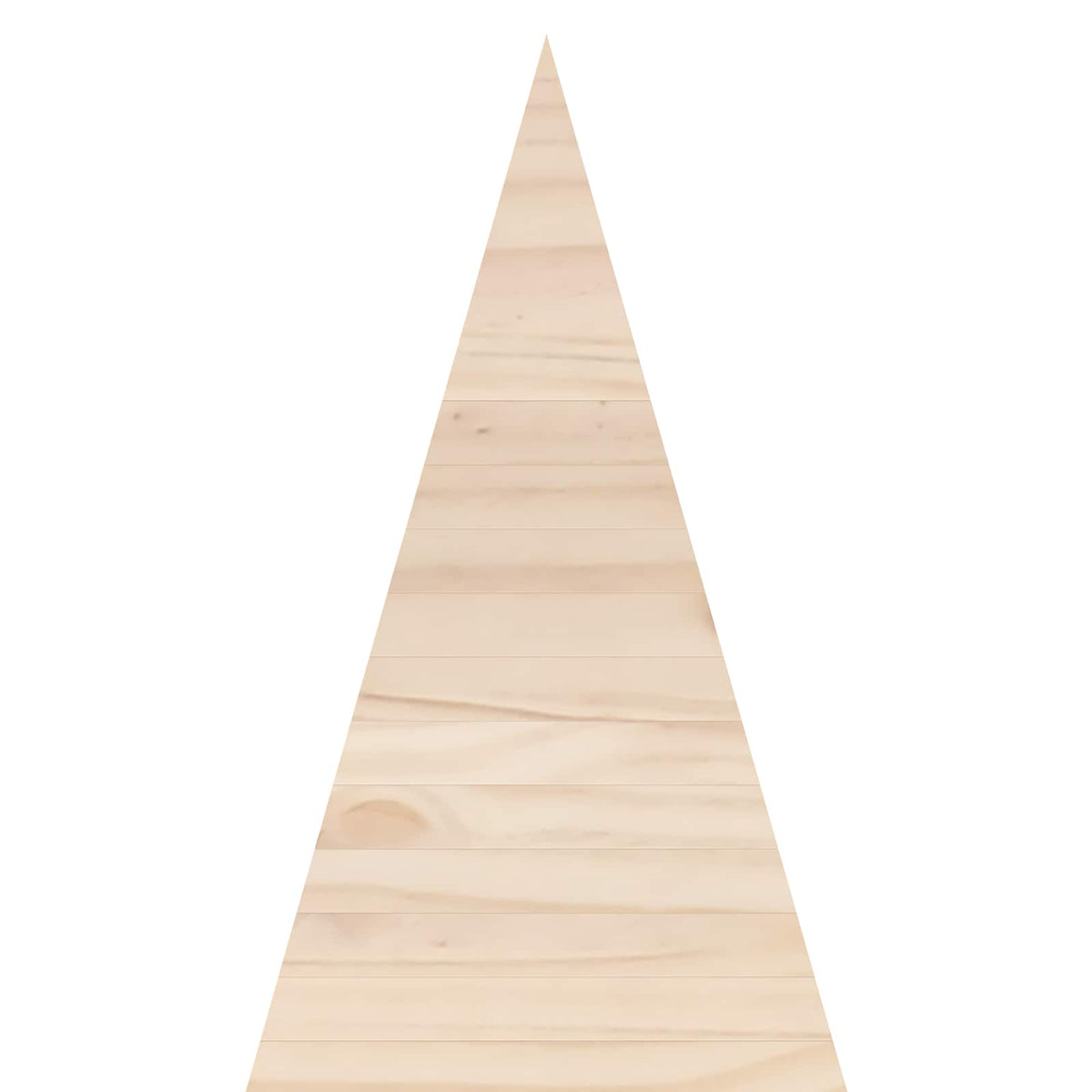 Houten kerstboom KOTKA 120 cm Massief grenenhout Natuurlijk