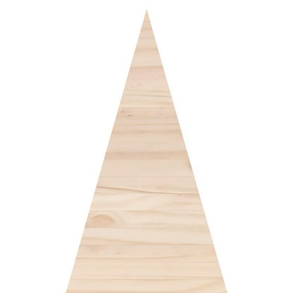 Houten kerstboom KOTKA 120 cm Massief grenenhout Natuurlijk