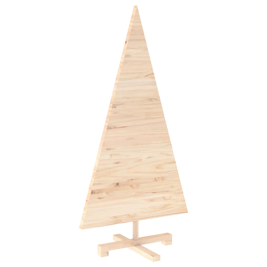 Houten kerstboom KOTKA 120 cm Massief grenenhout Natuurlijk