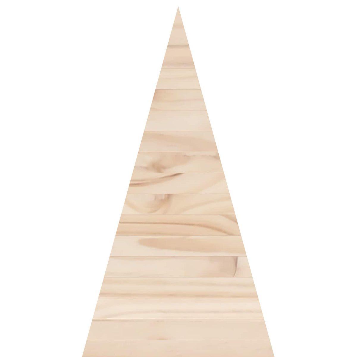 Houten kerstboom KOTKA 180 cm Massief grenenhout Natuurlijk