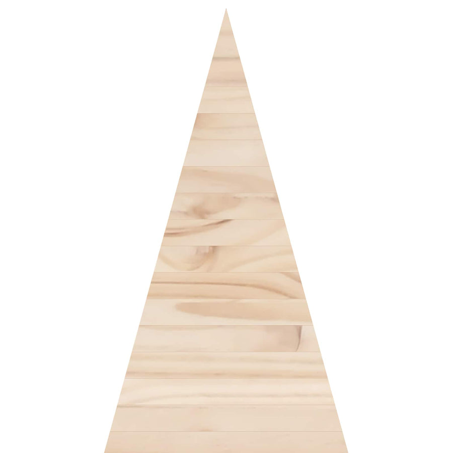 Houten kerstboom KOTKA 180 cm Massief grenenhout Natuurlijk